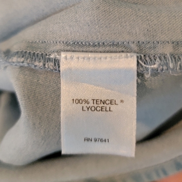 J. Jill Blue Bell Sleeve Blouse 3XL - Picture 8 of 10